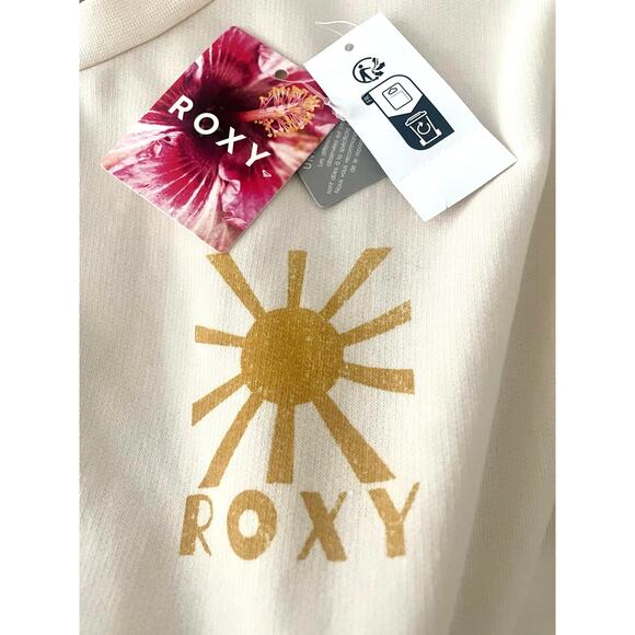 Roxy Women's NWT Coastal Motion Oversized Crew Sweatshirt Colorful Print - XXL - Picture 5 of 5